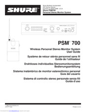 Shure PSM700 User Manual