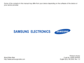 Samsung I8510 User Manual