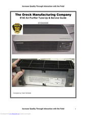 Oreck 8143 Service Manual