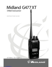 Midland G477 XT Instruction Manual