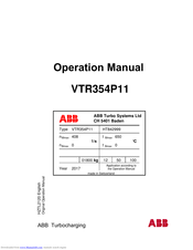 Abb VTR354P11 Operation Manual