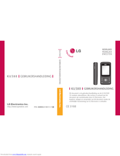 LG Vodafone KU380 User Manual