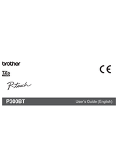 Brother P300BT User Manual