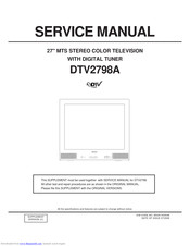 Sansui DTV2798A Service Manual