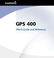 Garmin GPS 400 Pilot's Manual And Reference