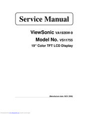 ViewSonic VS11755 Service Manual