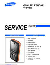 Samsung GT-E1130/B Service Manual