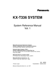 Panasonic KX-T336 System Reference Manual