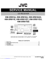 JVC KW-XG707EE Service Manual