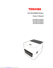 Toshiba B-FV4D-GS12-QM-R Owner's Manual