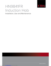 CDA HN9841FR Installation, Use And Maintenance Manual