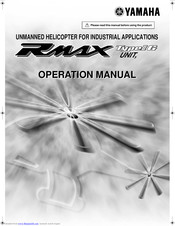 Yamaha RMAX Type II G Unit Operation Manual