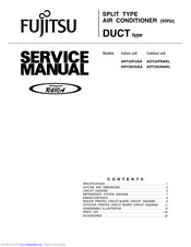 Fujitsu AOY25FNAKL Service Manual