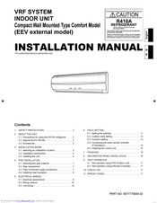 Fujitsu AS*A14LACH series Installation Manual