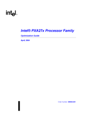 Intel PXA271 Optimization Manual
