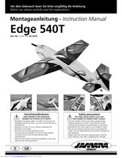 Jamara Edge 540T Instruction Manual