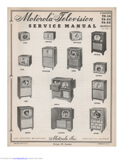 Motorola 10VT22R Service Manual