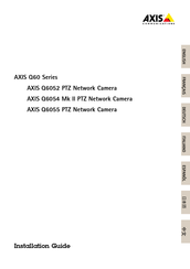 Axis Q60 Series Installation Manual