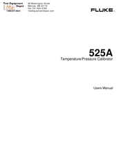 Fluke 525A User Manual