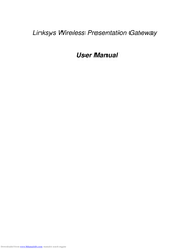 Cisco Linksys WPG12 User Manual