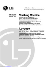 LG WM2277CW Owner's Manual