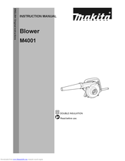 Makita M4001 Instruction Manual