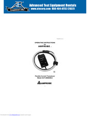 Amprobe ACF-3000DM-A Operating Instructions Manual