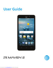 Zte Maven 2 User Manual