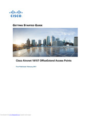 Cisco Aironet 1815T Getting Started Manual