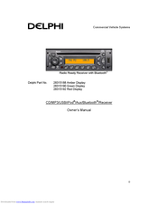Delphi 28315188 Amber Display Owner's Manual