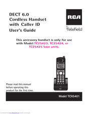 RCA TCH5401 User Manual