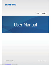 Samsung SM-T285YD User Manual