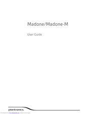 Plantronics Madone-M User Manual