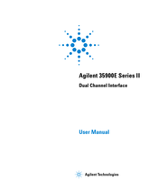 Agilent Technologies 35900E Series II User Manual