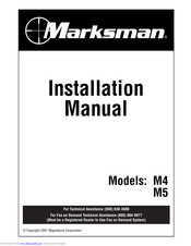 Magnadyne Marksman M4 Installation Manual
