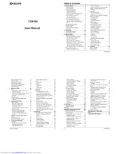 Kyocera CD8100 User Manual