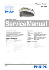 Philips SilentStar FC9308 Service Manual