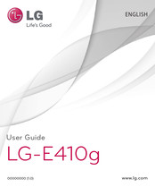 LG LG-E410g User Manual
