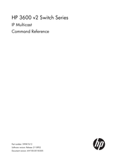 HP 3600 v2 Series Command Reference Manual