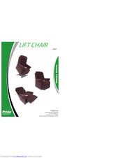 Pride Mobility LIFT CHAIR Series Owner's Manual