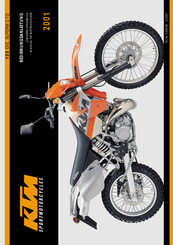 KTM 125 EXE 2001 Owner's Handbook Manual