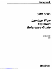 Honeywell SMV 3000 Reference Manual