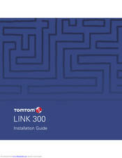 TomTom LINK 3000 Installation Manual
