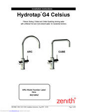 Zenith Hydrotap G4 Celsius Installation Instructions Manual