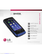 LG Banter Touch Quick Start Manual