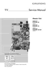 Grundig DAVIO 55 T 55-4201 TOP/FR Service Manual