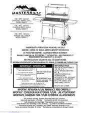 Masterbuilt 20040117 Assembly, Care & Use Manual