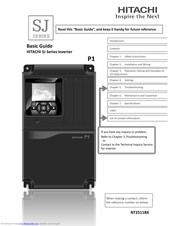 Hitachi P1-00080-L Basic Manual