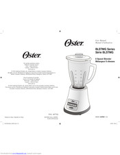Oster BLSTMG Series User Manual