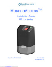 Sagem MorphoAccess 100 Installation Manual